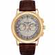 PATEK PHILIPPE. A RARE 18K PINK GOLD CHRONOGRAPH WRISTWATCH - фото 1