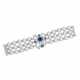 BULGARI SAPPHIRE, EMERALD, CULTURED PEARL AND DIAMOND BRACELET - photo 1