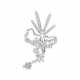 VAN CLEEF & ARPELS DIAMOND `FOLIE DES PR&#201;S FAIRY` BROOCH - Foto 1