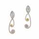 COLOURED DIAMOND EARRINGS - фото 1