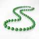 JADEITE BEAD AND DIAMOND NECKLACE - Foto 1