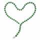 JADEITE BEAD AND MULTI-GEM NECKLACE - photo 1