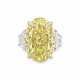 NO RESERVE – COLOURED DIAMOND AND DIAMOND RING - фото 1