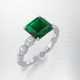 A SPECTACULAR EMERALD AND DIAMOND BANGLE, BY ETCETERA - photo 1