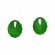 IMPORTANT JADEITE AND DIAMOND EARRINGS - фото 1