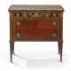 A SWEDISH BRASS-MOUNTED MAHOGANY COMMODE - photo 1