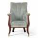 A GEORGE IV MAHOGANY BERGERE - Foto 1