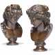 A PAIR OF FRENCH BRONZE BUSTS OF BACCHUS AND ARIADNE, AFTER THE ANTIQUE - Foto 1