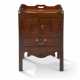 A GEORGE III MAHOGANY BEDSIDE COMMODE - photo 1