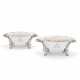 A PAIR OF WILLIAM IV SILVER SOUFFLE DISHES AND LINERS - photo 1