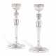 A PAIR OF ITALIAN SILVER CANDLESTICKS - фото 1