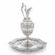 THE SNEYD TESTIMONIALA VICTORIAN LARGE SILVER EWER AND BASIN - Foto 1