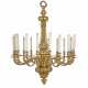 AN ENGLISH ORMOLU EIGHTEEN-LIGHT CHANDELIER - фото 1