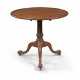 A GEORGE II MAHOGANY TRIPOD TABLE - photo 1