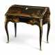 A LOUIS XV ORMOLU-MOUNTED JAPANESE BLACK AND GILT-LACQUER BUREAU DE PENTE - фото 1