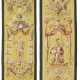 TWO GOBELINS TAPESTRY PANELS FROM THE SERIES 'LES DOUZE MOIS GROTESQUES' - Foto 1