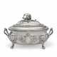 A REGENCY SILVER SOUP TUREEN AND COVER - photo 1