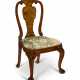 A GEORGE II WALNUT SIDE CHAIR - фото 1