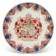 A DUTCH DELFT DORE ARMORIAL DISH - Foto 1