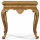 A GEORGE I GILTWOOD AND GILT-GESSO SIDE TABLE - фото 1