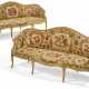 A PAIR OF GEORGE III GILTWOOD SETTEES - photo 1