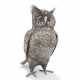 AN ITALIAN SILVER FIGURE OF AN OWL - фото 1