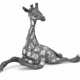 AN ITALIAN SILVER FIGURE OF A GIRAFFE - Foto 1