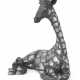 AN ITALIAN SILVER FIGURE OF A GIRAFFE - Foto 1