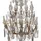 A LOUIS XV ORMOLU AND CUT-GLASS SIX LIGHT CHANDELIER - Foto 1