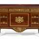 A LATE LOUIS XVI ORMOLU-MOUNTED MAHOGANY COMMODE - фото 1