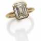 Emerald Cut Diamant Ring - photo 1