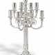 Robbe & Berking. EXCEPTIONALLY LARGE SILVER GIRANDOLE WITH ACANTHUS DECOR - фото 1