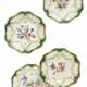 Meissen. FOUR PORCELAIN PLATES FROM THE PEACE SERVICE WITH A "PRUSSIAN-MUSICAL DESIGN" FOR FREDERICK THE GREAT - фото 1