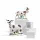 Meissen. PORCELAIN FIGURINE OF A GOAT AND BILLY GOAT - фото 1