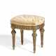 Presumably Berlin or Potsdam. WALNUT TABOURET LOUIS XVI - photo 1