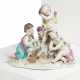 Meissen. PORCELAIN ENSEMBLE OF CUPID FIGURINES AS ALLEGORY FOR THE WINTER - photo 1