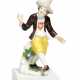 Meissen. DANCING PORCELAIN FIGURINE OF THE HARLEQUIN WITH POINTED HAT - фото 1