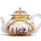 Meissen. RARE PORCELAIN TEAPOT WITH KPM MARK & CHINOISERIES - photo 1