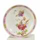 Meissen. PORCELAIN SAUCER WITH COLOURFUL KAKIEMON DECOR - photo 1