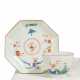 Meissen. OCTOGONAL PORCELAIN CUP AND FITTING SAUCER WITH CONTINUOUS KAKIEMON DECOR - photo 1