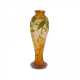 Emile Gallé. LARGE GLASS CLUB VASE WITH MAPLE BRANCHES - photo 1