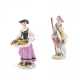 Meissen. PORCELAIN FIGURINE OF A COUPLE OF GARDENER AND SHEPHERD - фото 1