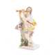 Meissen. SMALL FIGURINE OF A FLUTE PLAYER - photo 1