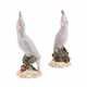 Nymphenburg. PAIR OF PORCELAIN COCKATOOS ON CHERRY BRANCHES - photo 1