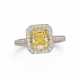 Fancy Colour Diamant-Ring - Foto 1