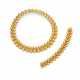 René Boivin. GOLD-SET: NECKLACE AND BRACELET - photo 1