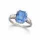 . SRI LANKA SAPPHIRE-DIAMOND-RING - photo 1