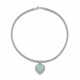 . AQUAMARINE-DIAMOND-PENDANT-NECKLACE - photo 1