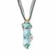 . GEMSTONE-DIAMOND-PENDANT ON CORD - photo 1