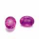 TWO LOOSE PURPLE-PINK-COLOURED SAPPHIRES - фото 1